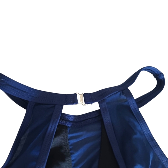 Tempt Me One Piece Tummy Control Swimwear Flattering High Waist. Size M - Picture 12 of 15